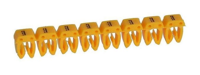 Маркер CAB 3 - условное обозначение - для кабеля 0,5-1,5 мм² - постоянный ток